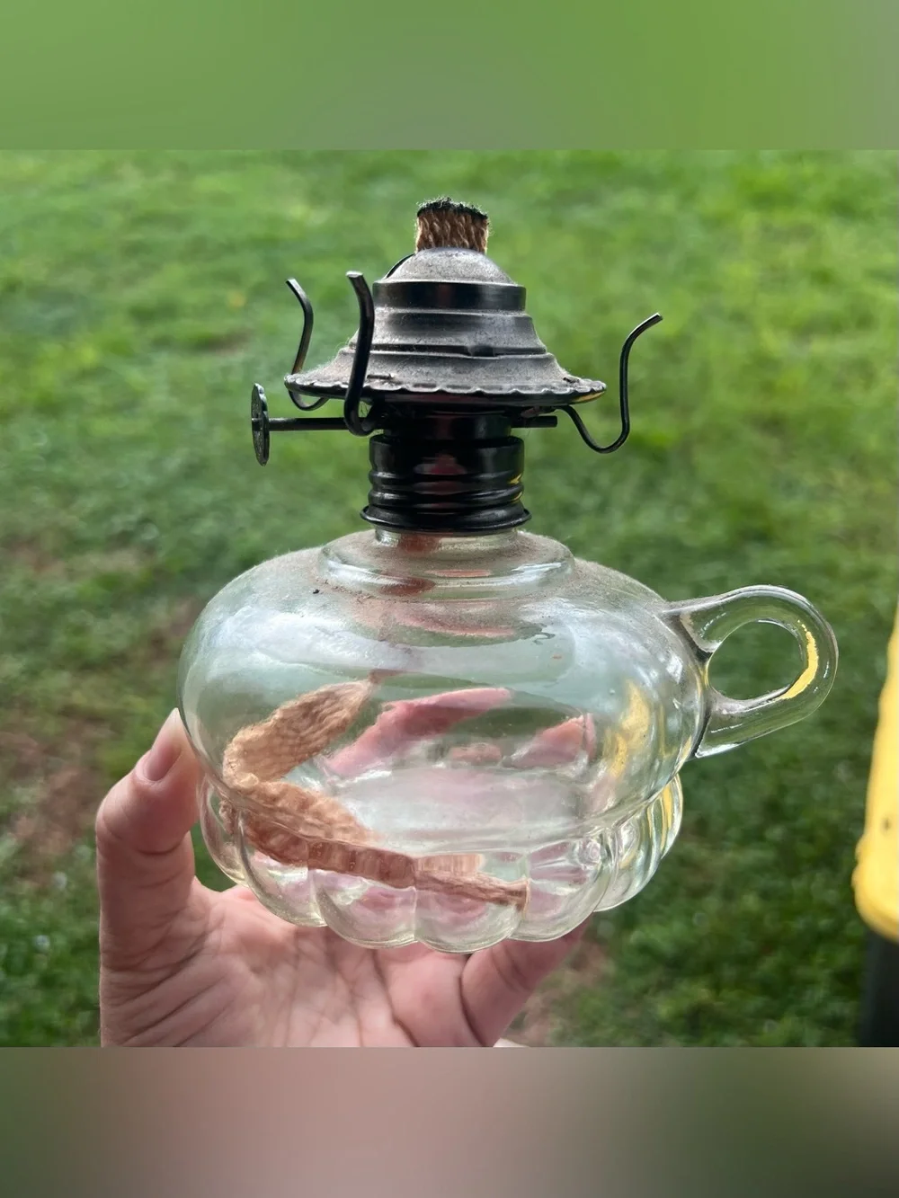Vintage Lamplight Farms Oil Lamp